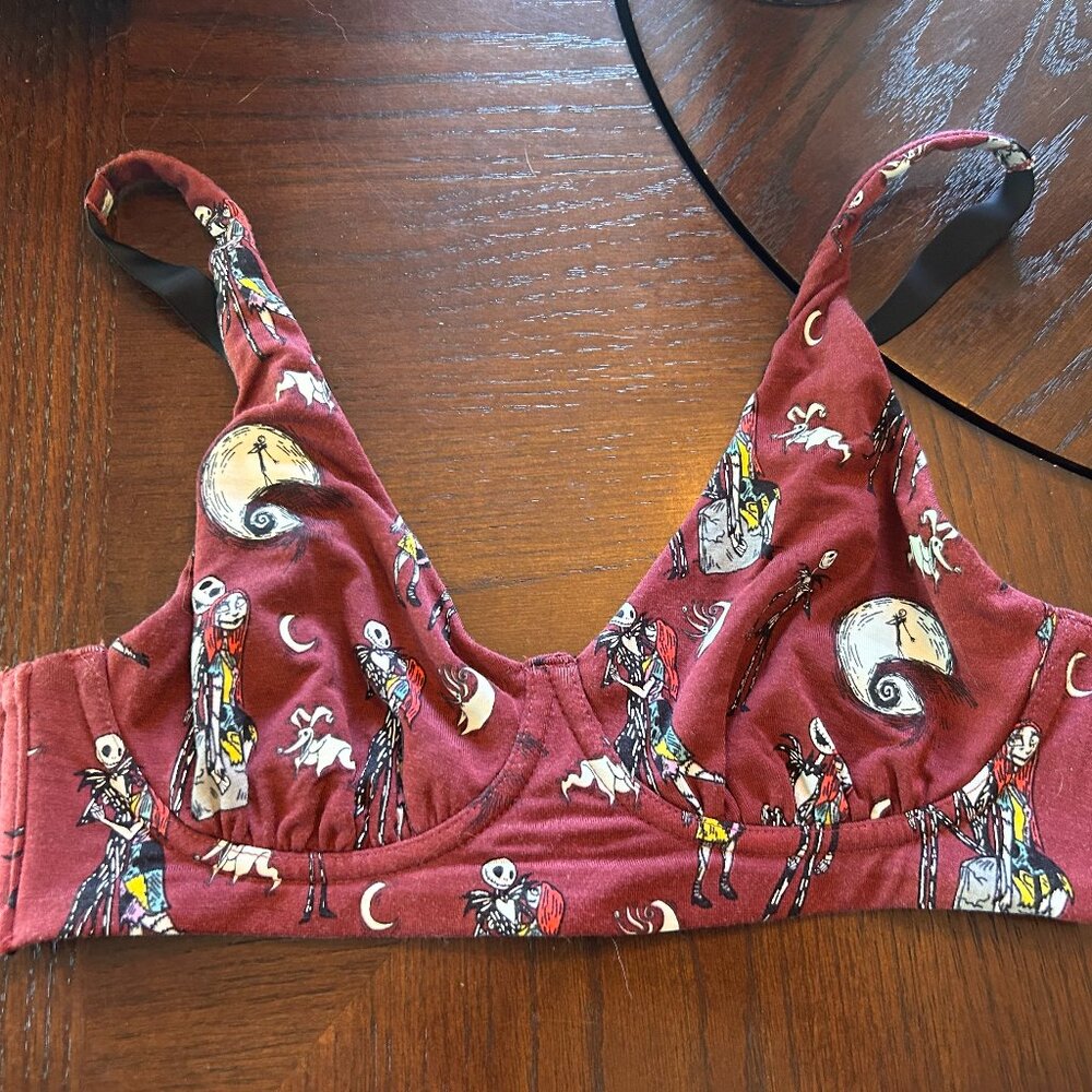 MeUndies Triangle Bralette - Nightmare Before Christmas